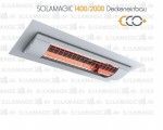 Infrarot-Heizstrahler Solamagic 1400/2000 ECO + Deckeneinbau